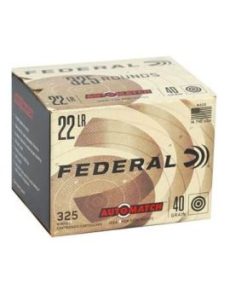 Federal AutoMatch 22 Long Rifle Ammo 40 Grain